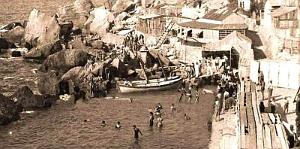 2095- Oran - Ravin-Blanc - Cabanons2 et Petit Port- 1934